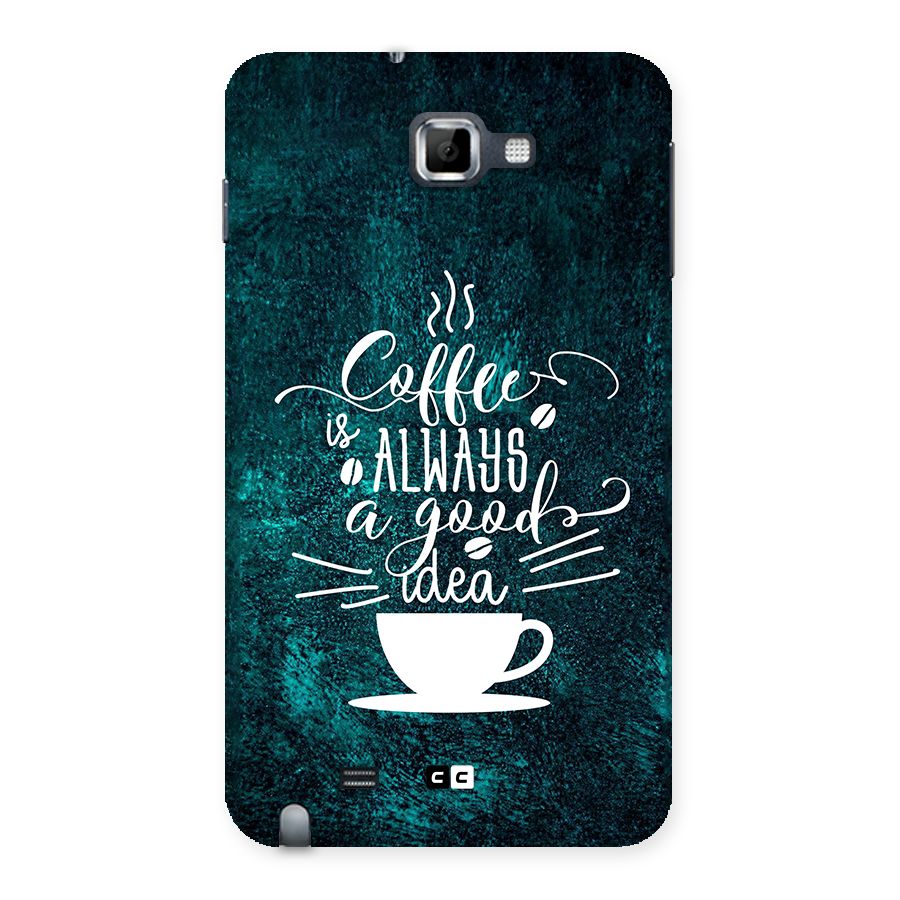 Always Coffee Back Case for Galaxy Note