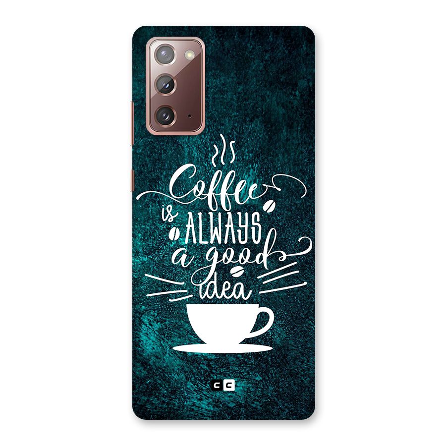 Always Coffee Back Case for Galaxy Note 20