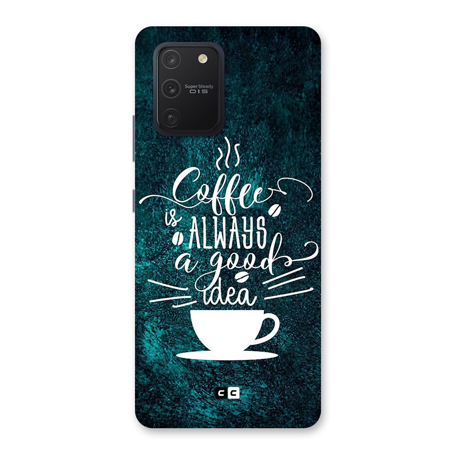 Always Coffee Back Case for Galaxy S10 Lite