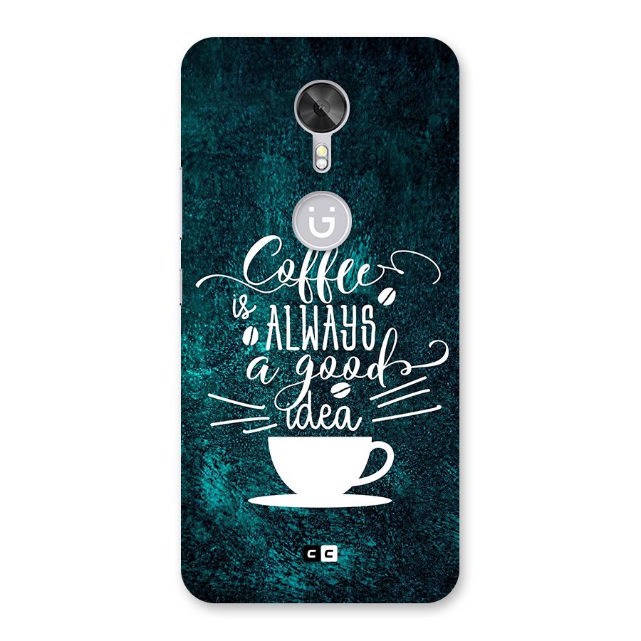 Always Coffee Back Case for Gionee A1