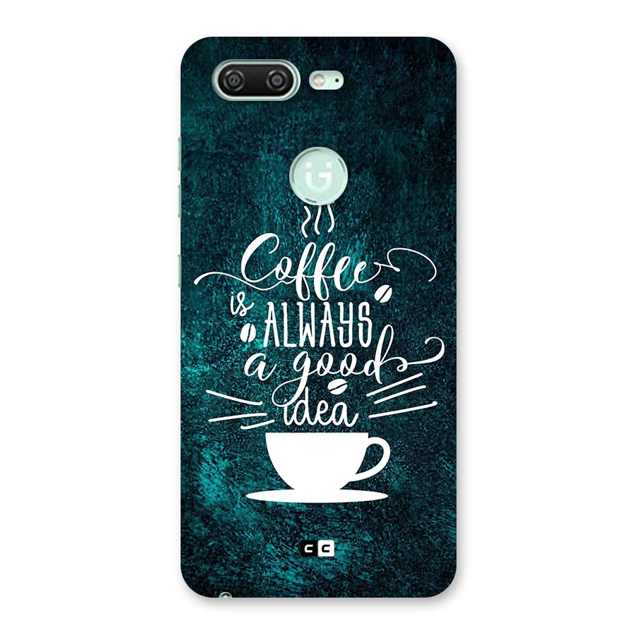 Always Coffee Back Case for Gionee S10