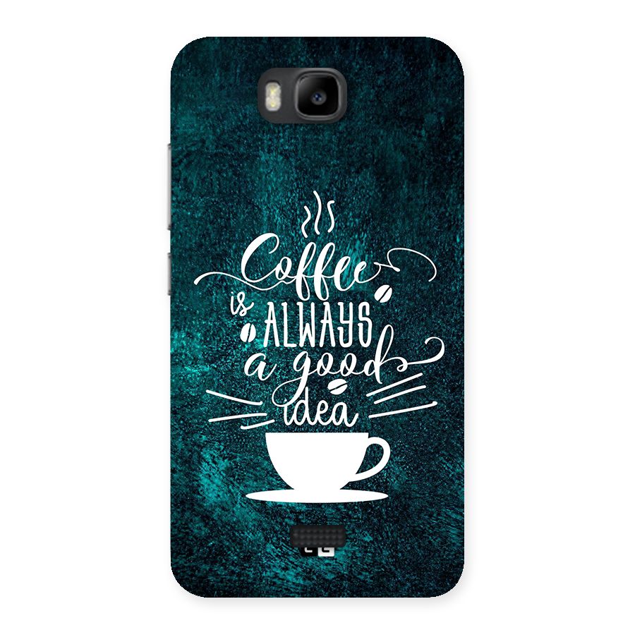 Always Coffee Back Case for Honor Bee