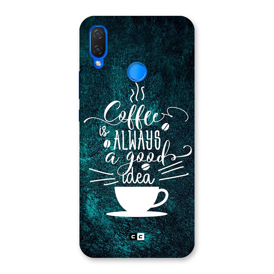 Always Coffee Back Case for Huawei P Smart+