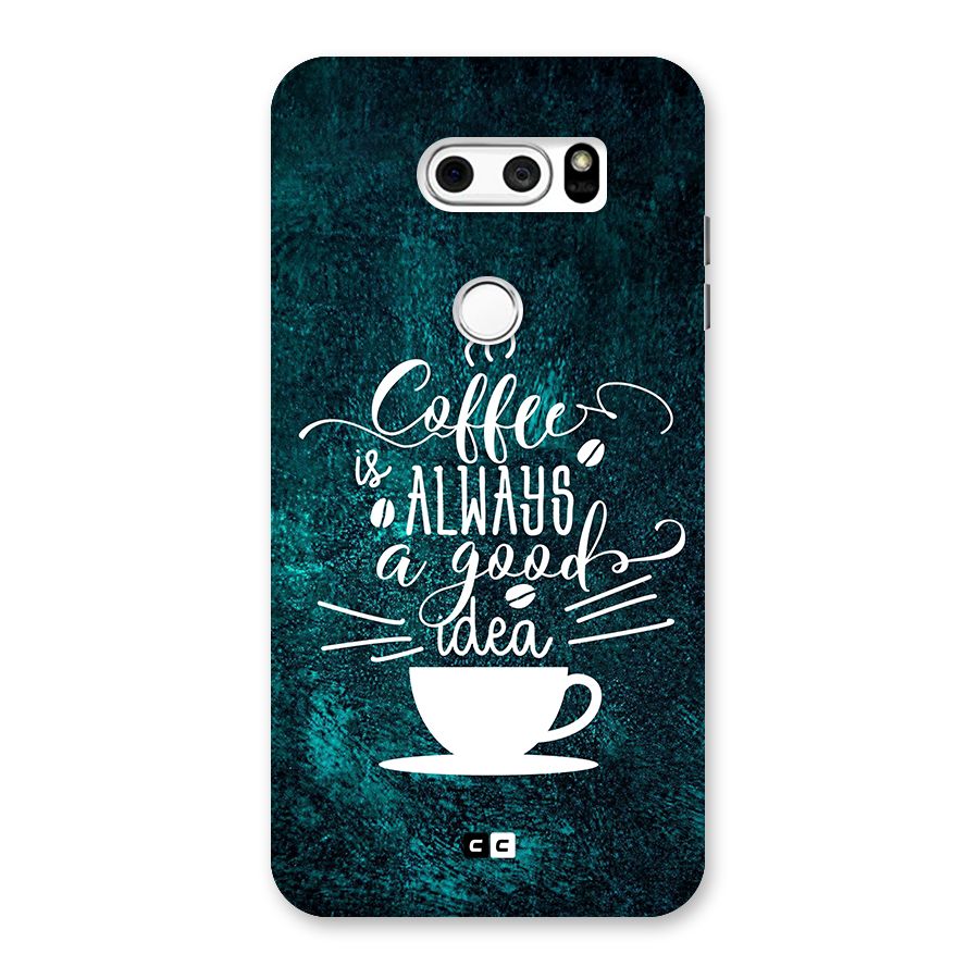Always Coffee Back Case for LG V30