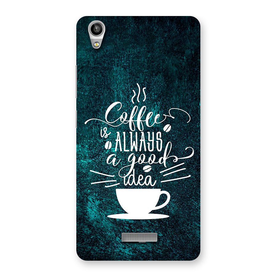 Always Coffee Back Case for Lava Pixel V1