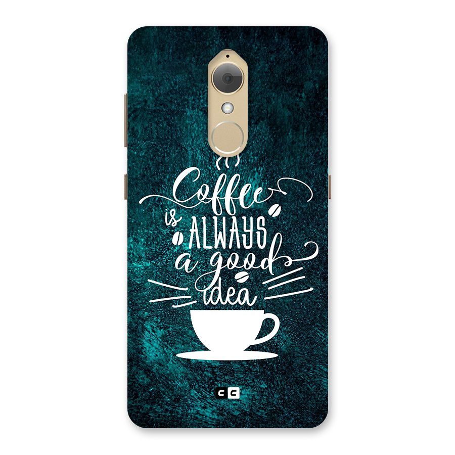 Always Coffee Back Case for Lenovo K8