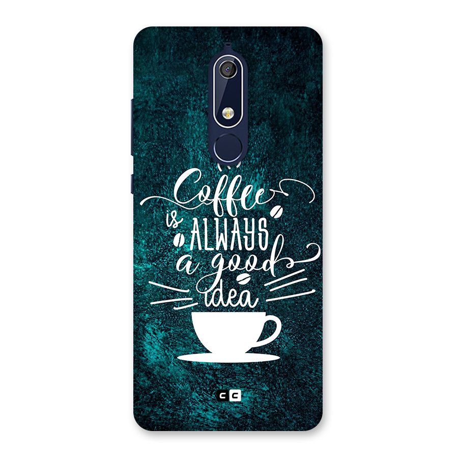 Always Coffee Back Case for Nokia 5.1