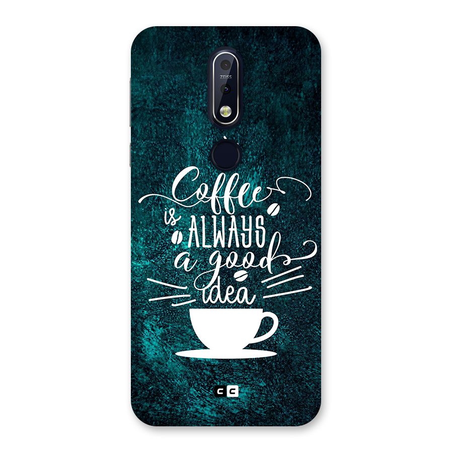 Always Coffee Back Case for Nokia 7.1