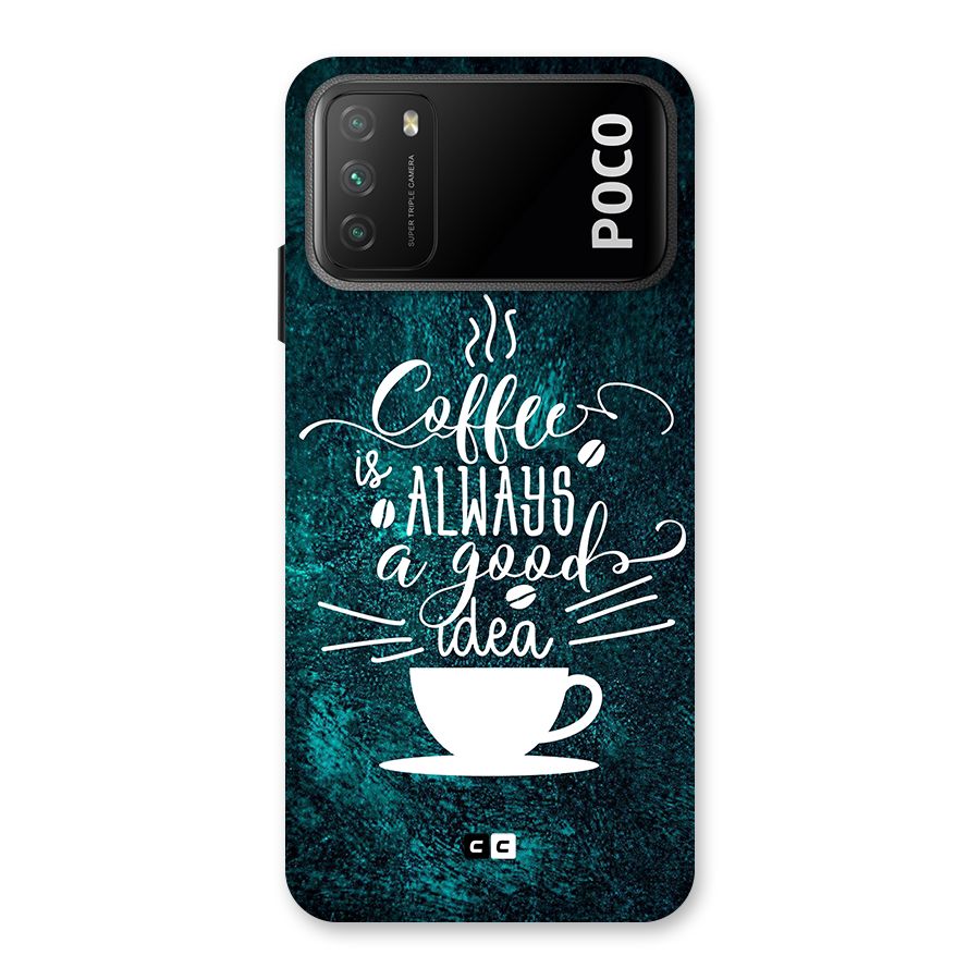 Always Coffee Back Case for Poco M3
