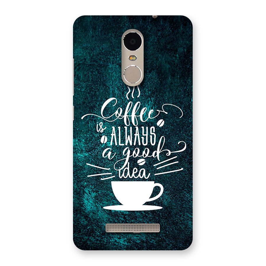 Always Coffee Back Case for Redmi Note 3