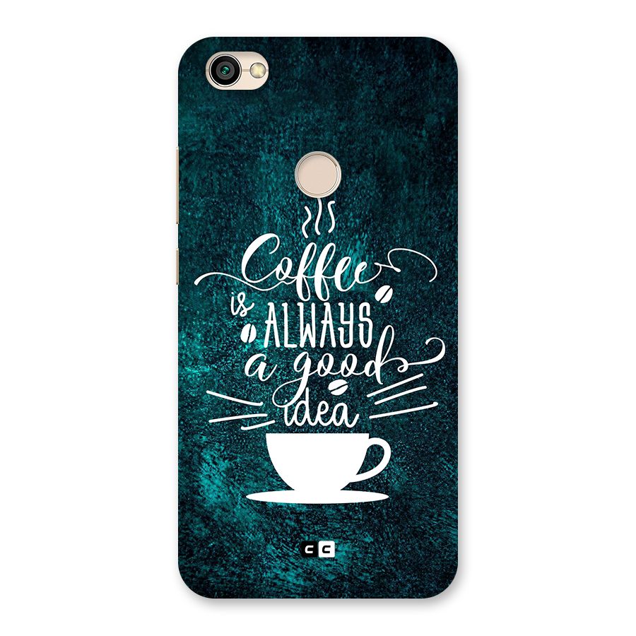 Always Coffee Back Case for Redmi Y1 2017
