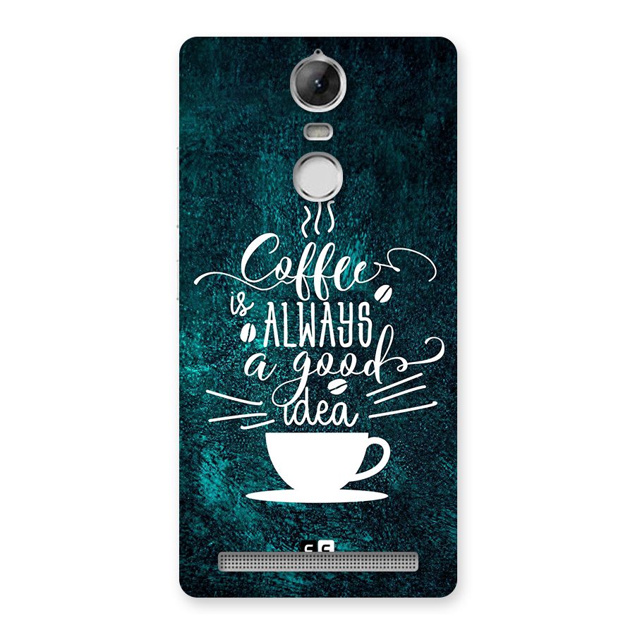 Always Coffee Back Case for Vibe K5 Note