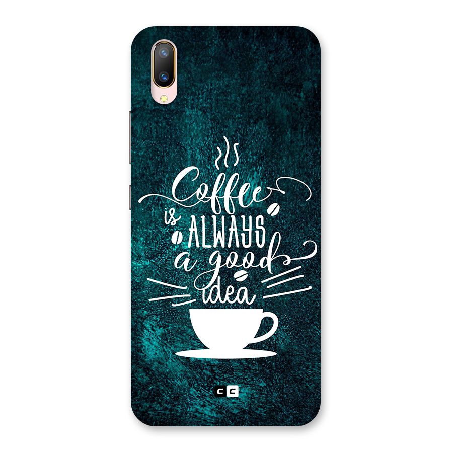 Always Coffee Back Case for Vivo V11 Pro