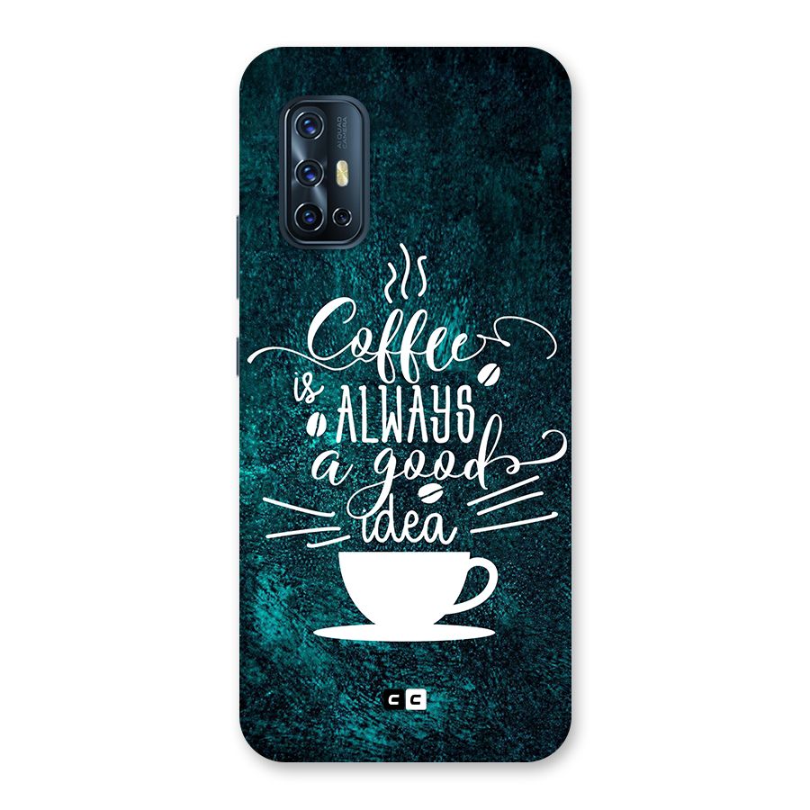 Always Coffee Back Case for Vivo V17