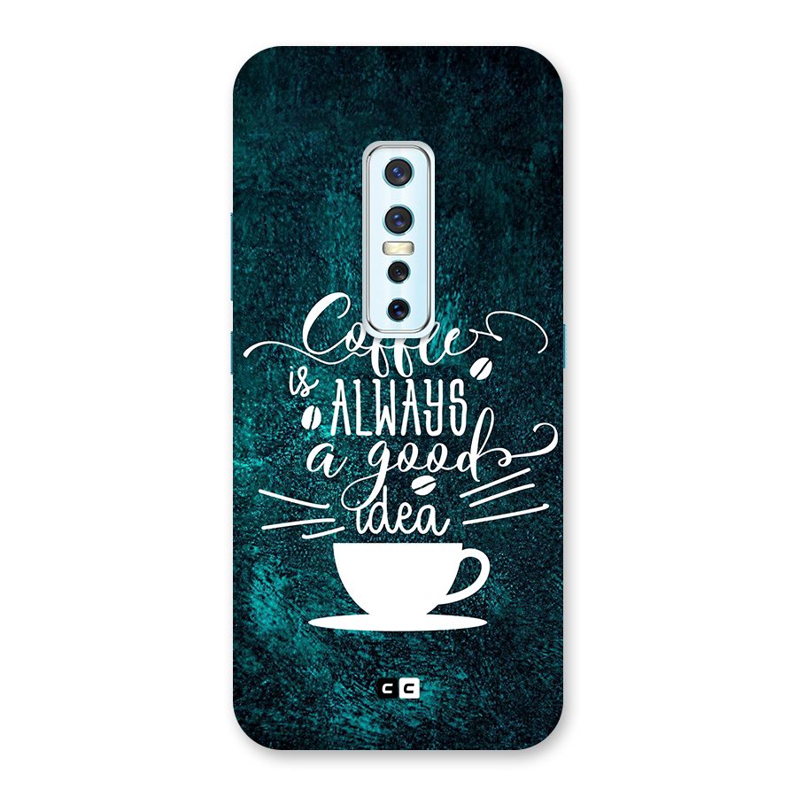 Always Coffee Back Case for Vivo V17 Pro