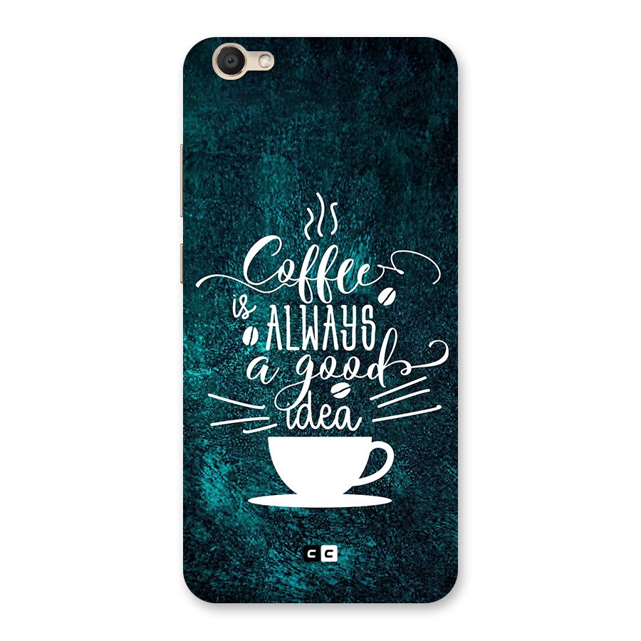 Always Coffee Back Case for Vivo V5