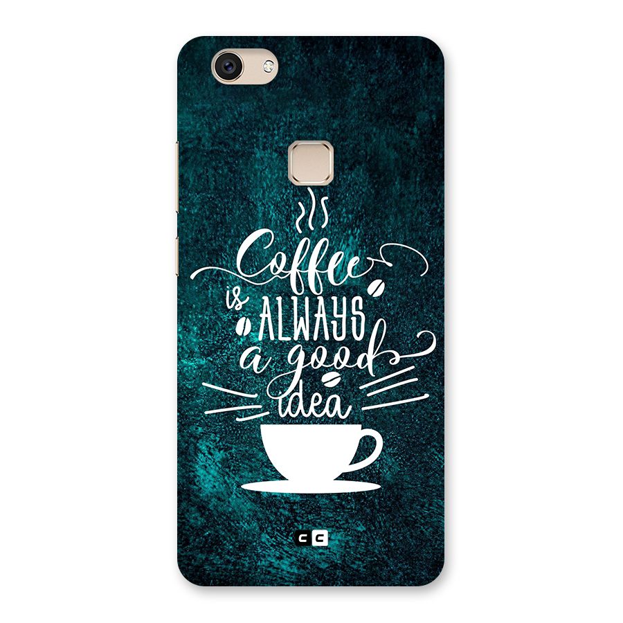 Always Coffee Back Case for Vivo V7