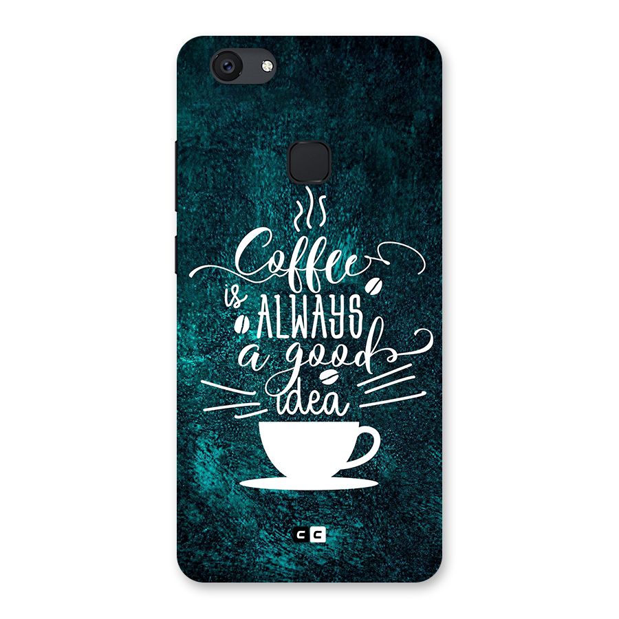Always Coffee Back Case for Vivo V7 Plus