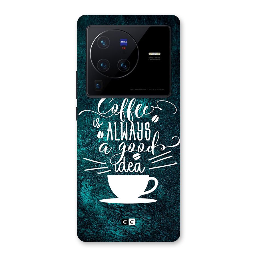 Always Coffee Back Case for Vivo X80 Pro