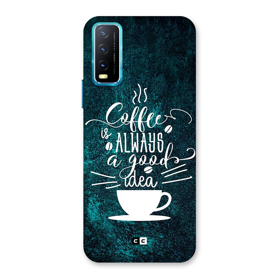 Always Coffee Back Case for Vivo Y20