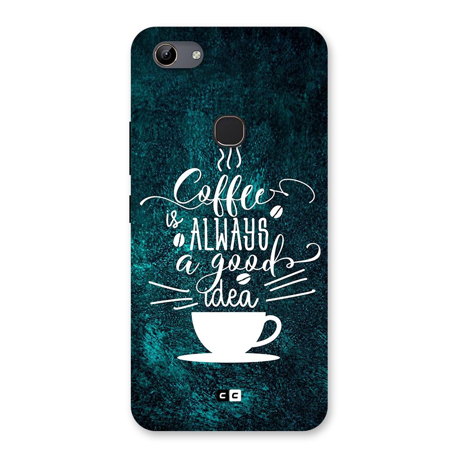 Always Coffee Back Case for Vivo Y81