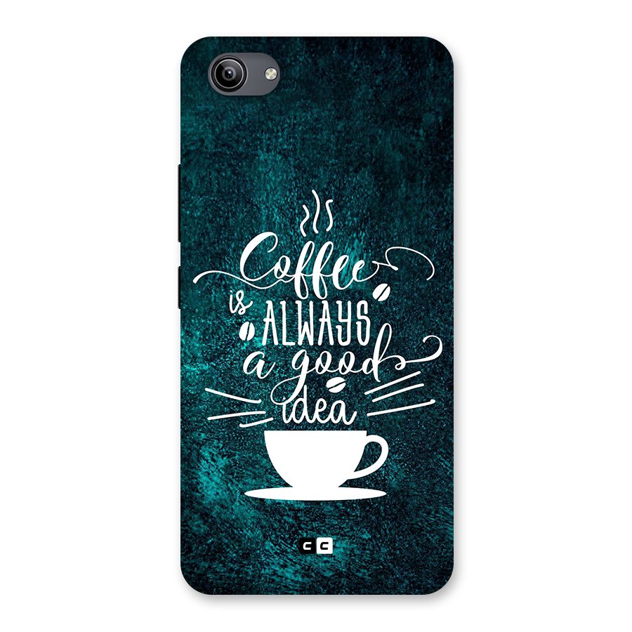 Always Coffee Back Case for Vivo Y81i