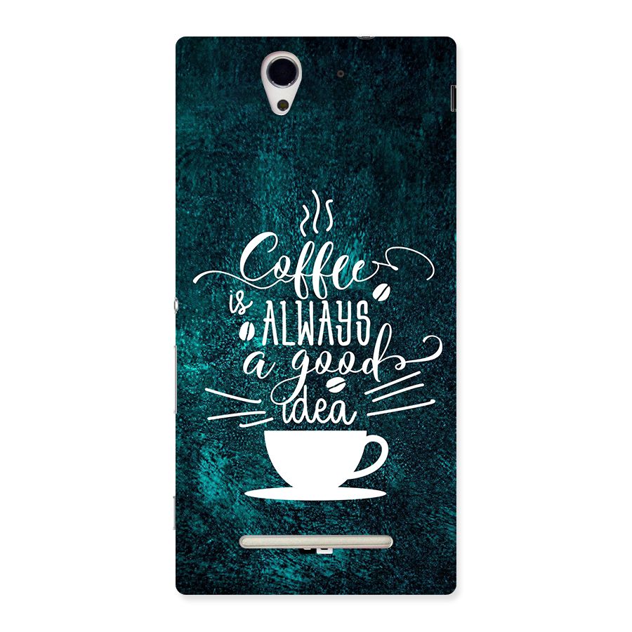 Always Coffee Back Case for Xperia C3