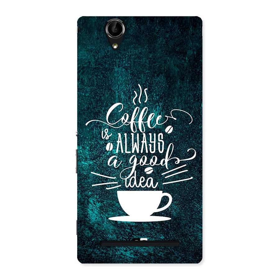 Always Coffee Back Case for Xperia T2