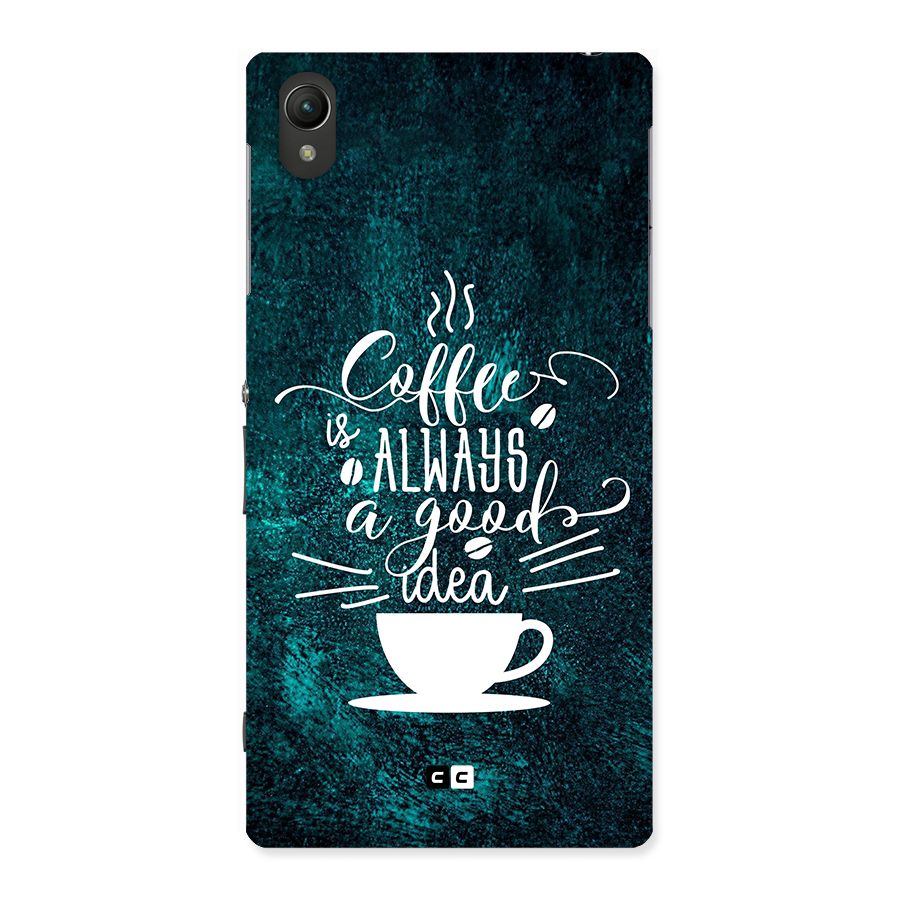 Always Coffee Back Case for Xperia Z1