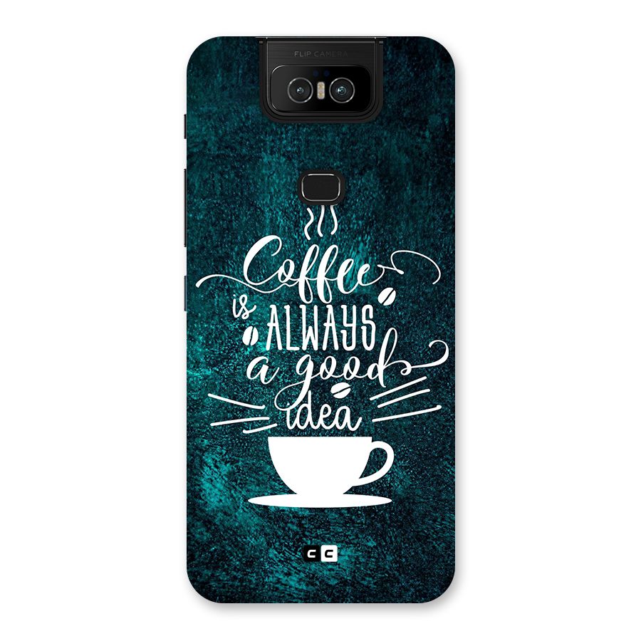 Always Coffee Back Case for Zenfone 6z