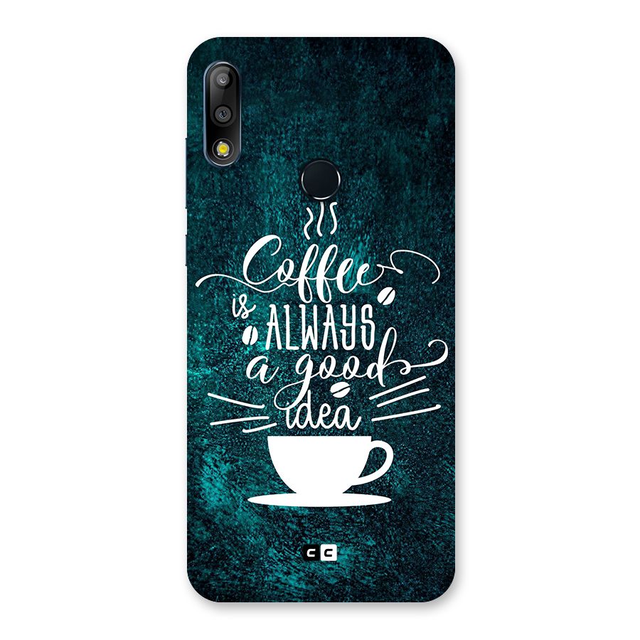 Always Coffee Back Case for Zenfone Max Pro M2