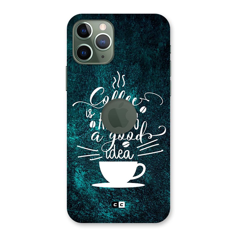 Always Coffee Back Case for iPhone 11 Pro Logo Cut