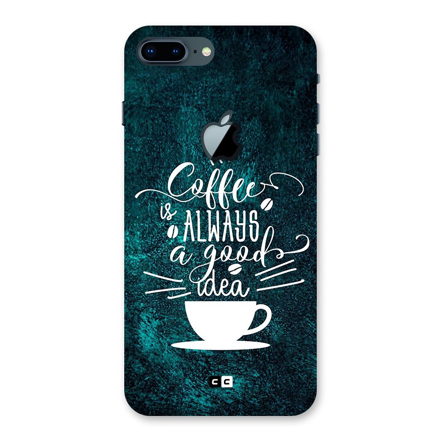 Always Coffee Back Case for iPhone 7 Plus Apple Cut