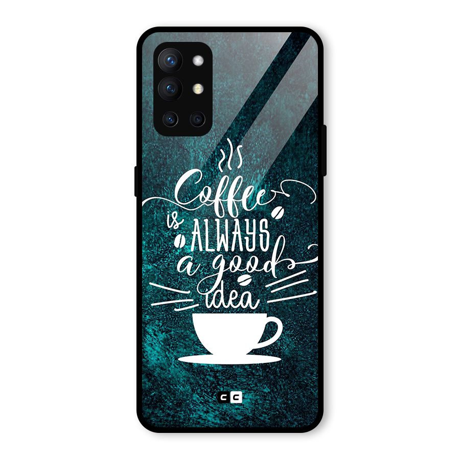 Always Coffee Glass Back Case for OnePlus 9R