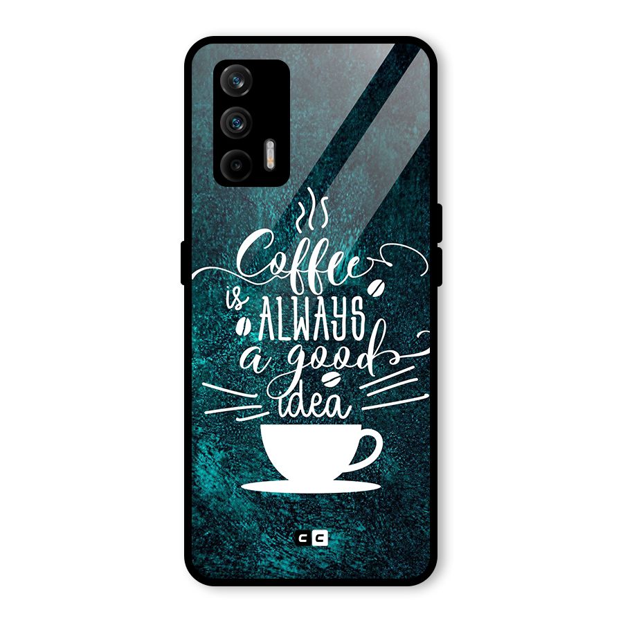 Always Coffee Glass Back Case for Realme GT 5G