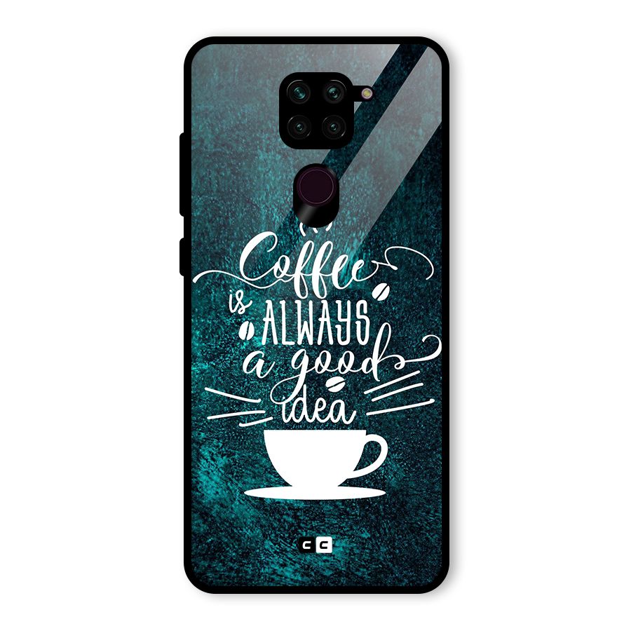 Always Coffee Glass Back Case for Redmi Note 9