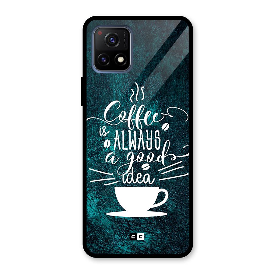 Always Coffee Glass Back Case for Vivo Y72 5G
