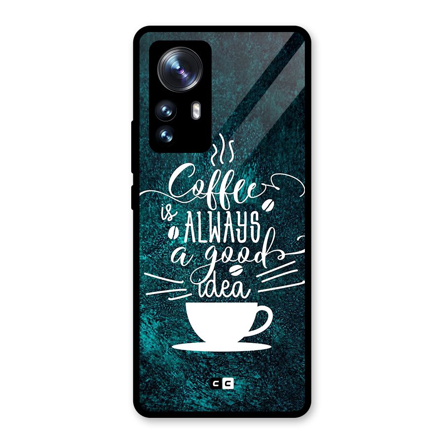 Always Coffee Glass Back Case for Xiaomi 12 Pro