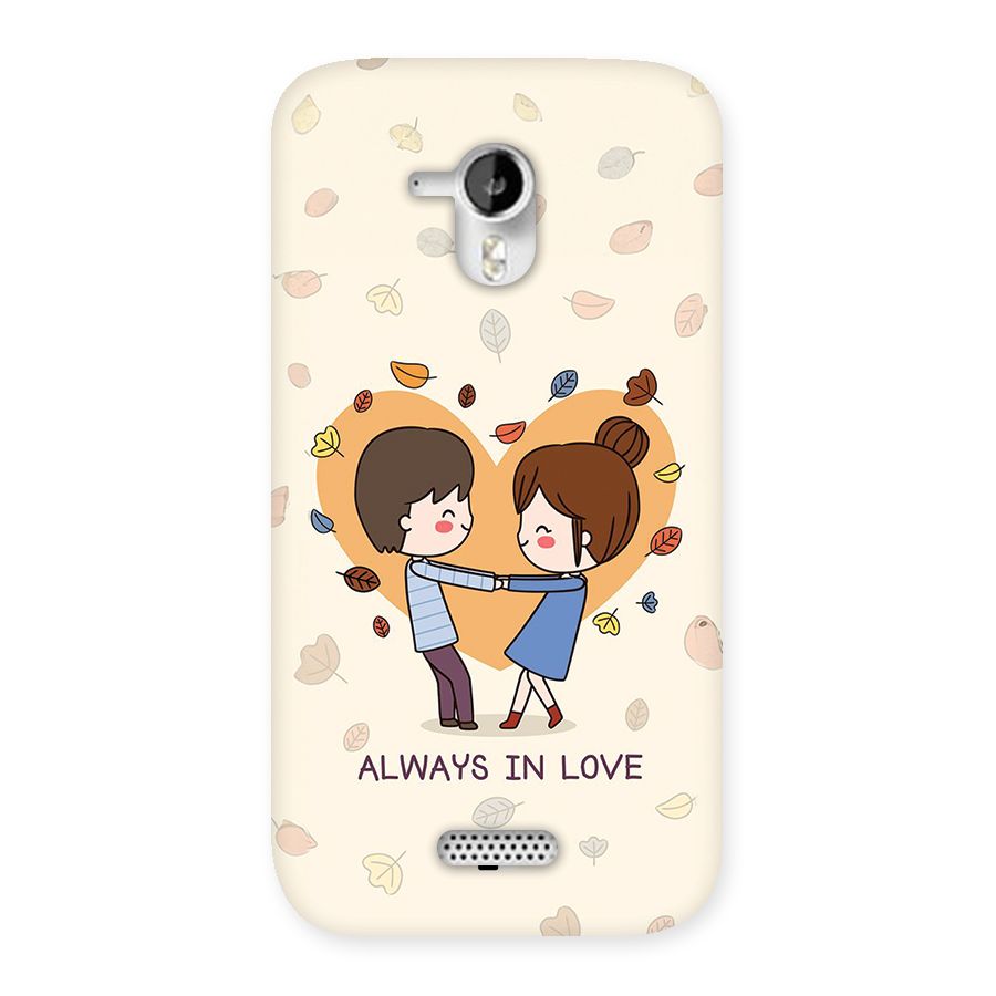 Always In Love Back Case for Canvas HD A116