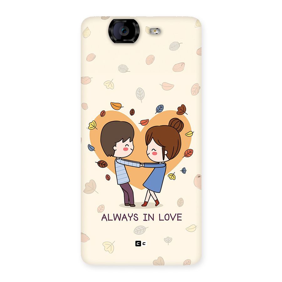 Always In Love Back Case for Canvas Knight A350