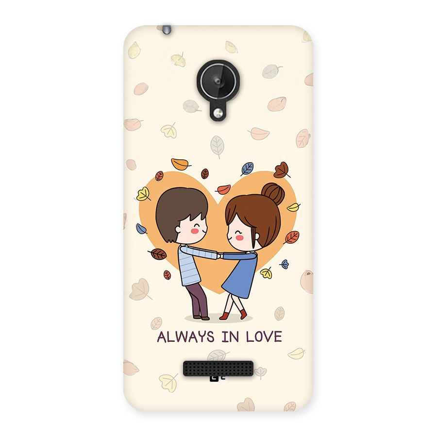 Always In Love Back Case for Canvas Spark Q380