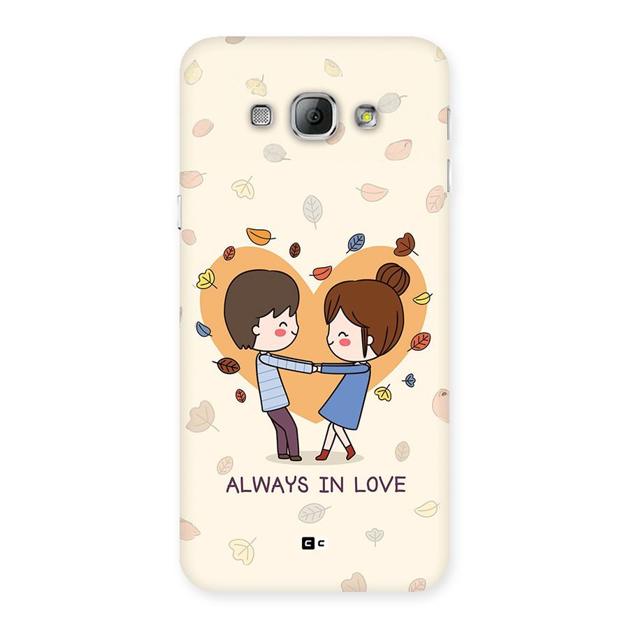 Always In Love Back Case for Galaxy A8