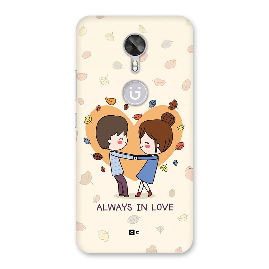 Always In Love Back Case for Gionee A1