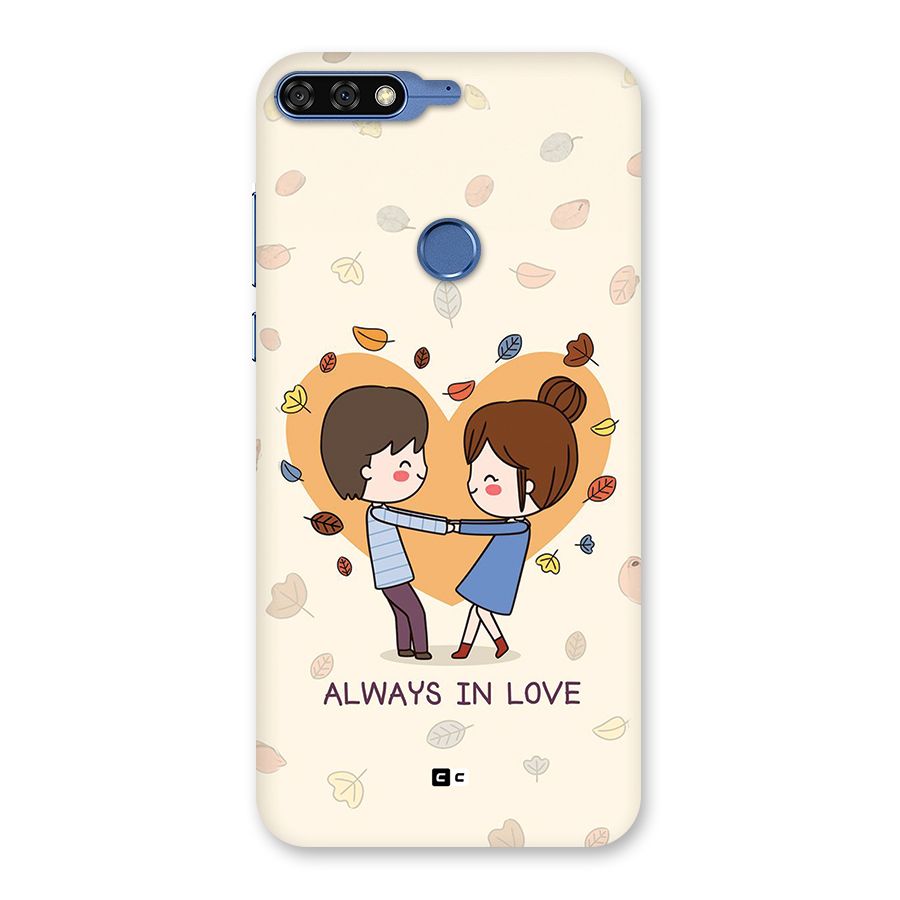 Always In Love Back Case for Honor 7C