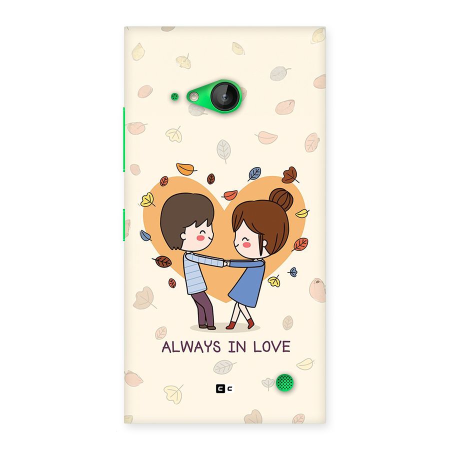 Always In Love Back Case for Lumia 730