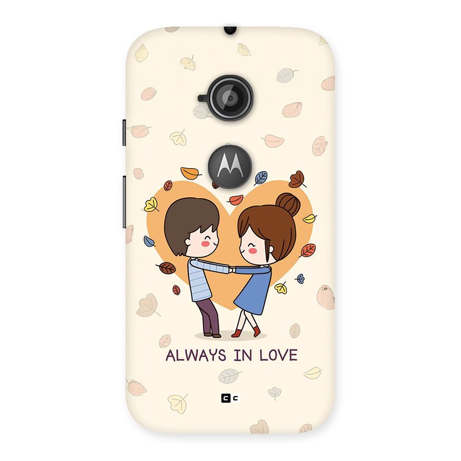 Always In Love Back Case for Moto E 2nd Gen