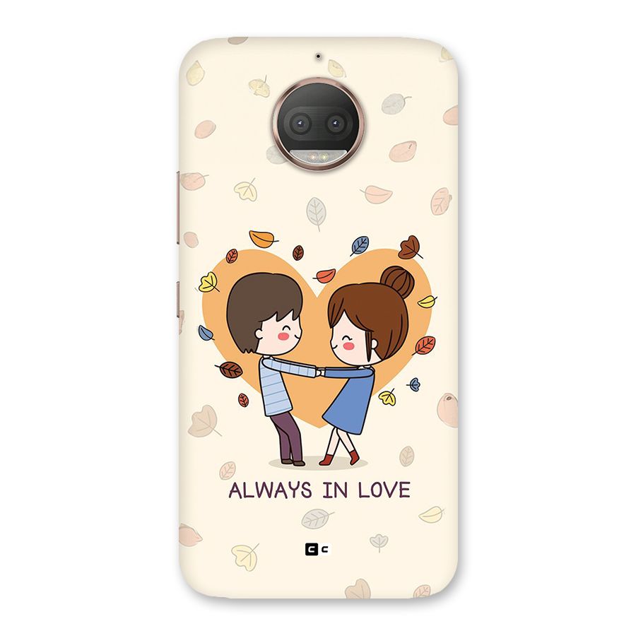Always In Love Back Case for Moto G5s Plus