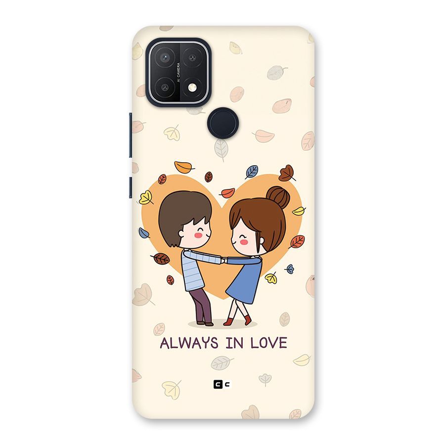 Always In Love Back Case for Oppo A15