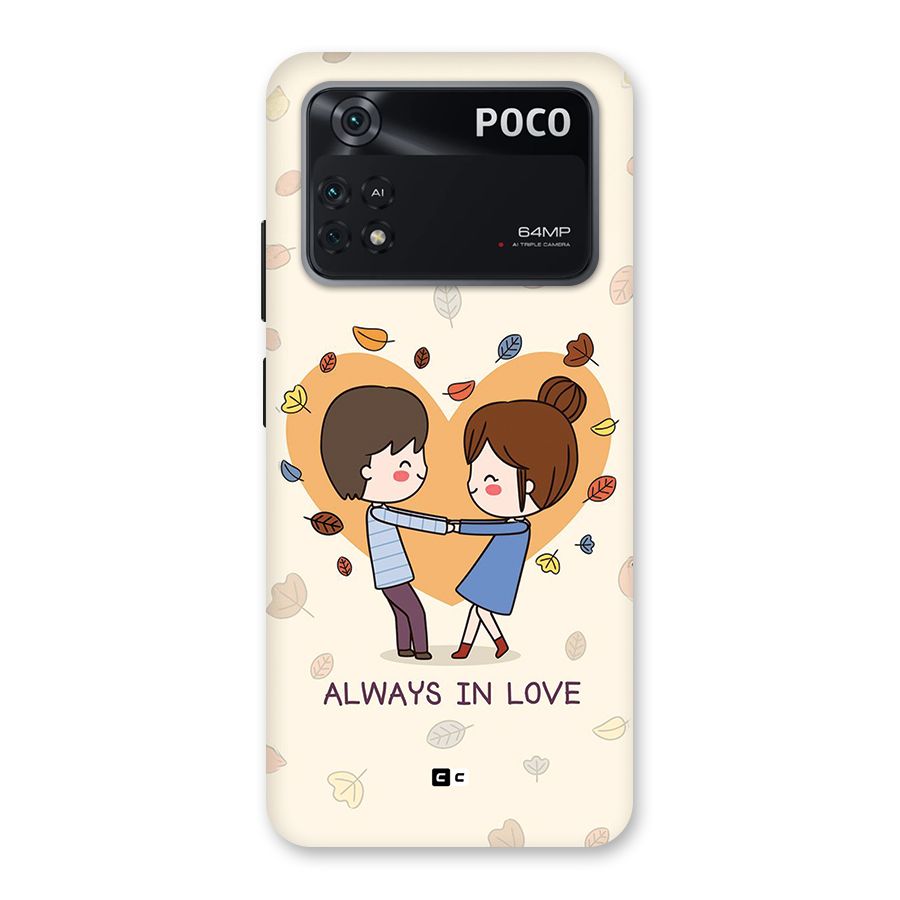 Always In Love Back Case for Poco M4 Pro 4G