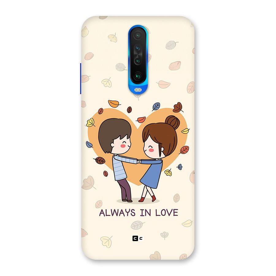 Always In Love Back Case for Poco X2